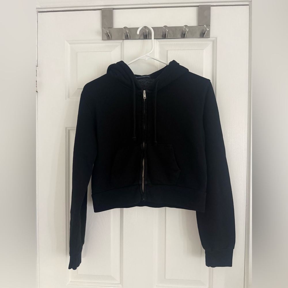 Brandy Melville Black Zip Up
